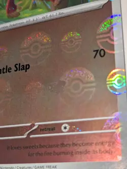Simisear 015/086 PRINTING ERROR Reverse Holo - Pokemon TCG White Flare - NM - Image 3
