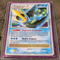 Pokemon Empoleon LV.X DP11 Diamond & Pearl Holo Moderately Playd *FREE SHIPPING* - Image 1
