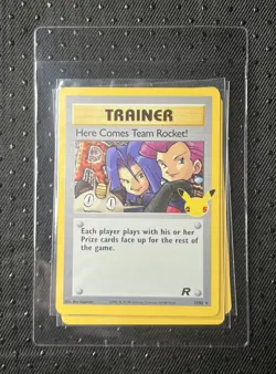 🚀Here Comes Team Rocket! ( 1998 Pokemon 15/82, Celebrations: CC), Holo🚀 - Image 4