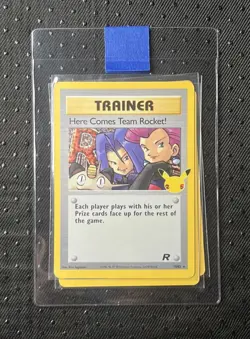 🚀Here Comes Team Rocket! ( 1998 Pokemon 15/82, Celebrations: CC), Holo🚀 - Image 5