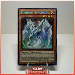 Stardust Synchron - DAMA-EN002 - Secret Rare - 1st Edition - NM/LP - Image 1