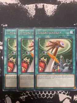 Yu-Gi-Oh 3X Hidden Armory Rare 1st Edition NM The Grand Creators - Image 1