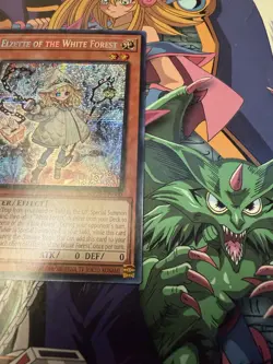 Yu-Gi-Oh! Elzette of the White Forest MP25-EN080 Prismatic Secret Rare 1st Ed NM - Image 3