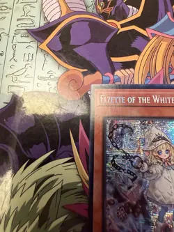 Yu-Gi-Oh! Elzette of the White Forest MP25-EN080 Prismatic Secret Rare 1st Ed NM - Image 5