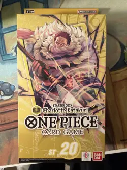One Piece Starter Deck ST-20 Charlotte Katakuri Yellow Deck English Sealed TCG - Image 1