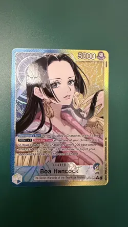 English 🏴‍☠OP14-041 Boa Hancock Leader Alt Art One Piece TCG NM - Image 1