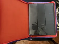 VaultX SV1 Scarlet Violet Base Set Zip Binder 9 Pocket Trading Card Binder EUC - Image 2