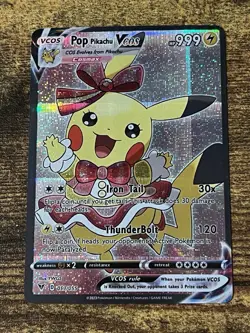 Pokemon Pikachu VCOS Cosplay Fan Art Cards Lot - 7 Card Lot - Image 3