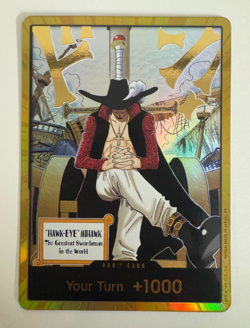 DON !! Card Gold (Hawk-Eyes Mihawk) - One Piece Card Game - Image 1
