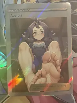 Pokemon Acerola Anime Waifu Custom DIY Trainer Art Sexy Pokemon card - Image 2
