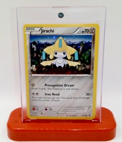 Jirachi XY195 Black Star Promo Holo Rare Pokemon Card - NM/M - Authentic - Image 1