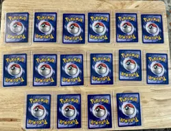 Vintage 1st Edition Pokemon 16 Card Lot Base Set Jungle (1) - Image 2