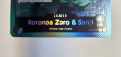 Roronoa Zoro & Sanji ST12-001 Leader Card - Foil - Starter Deck 12 - English NM - Image 5