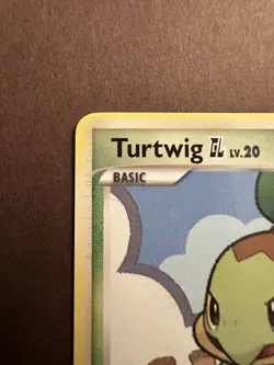 Pokemon Platinum Rising Rivals 2009: Turtwig GL Non-Holo Card #85/111 - LP/NM - Image 5