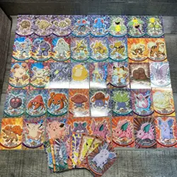 Vintage 1999 Topps Pokemon TV Animation Edition Lot of 67 Cards - Image 1