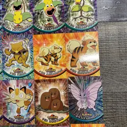 Vintage 1999 Topps Pokemon TV Animation Edition Lot of 67 Cards - Image 4