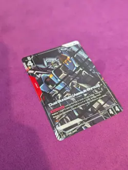 DUAL GUNDAM (ASSAULT SHROUD) (LR+) GD01-045 HOLOFOIL GUNDAM CARD GAME SUPERCOOL! - Image 2