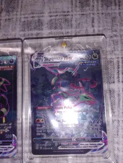 COPY Pokemon Umbreon VMAX BLACK Foil Fan Art Collector Card Lot - Image 5