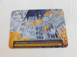 City of Glass Non-Foil Sorcery Contested Realm Gothic Unique Card TCG - Image 1