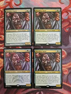 MTG - Shardless Agent - Eternal Masters Modern Masters 2 - NM x4 (playset) - Image 1