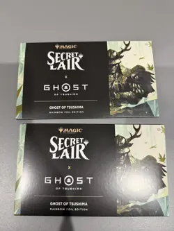 MTG x Secret Lair X Ghost Of Tsushima Foil Edition - New Sealed ✅ Fast Ship 🚚 - Image 1