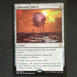 Glistening Sphere - Commander: Phyrexia: All Will Be One - NM-Mint - MTG - Image 1