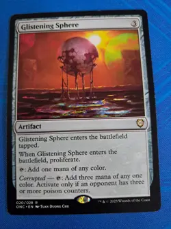 Glistening Sphere Commander: Phyrexia: All Will Be One Regular - Image 1