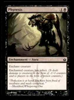 Phyresis LP Light Play Mirrodin Besieged MTG [7666] - Image 1