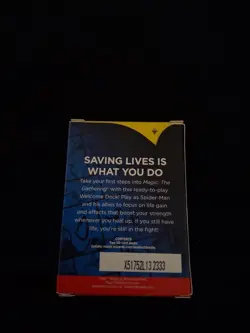 SDCC 2025 MTG Spider-man welcome deck white - Image 2