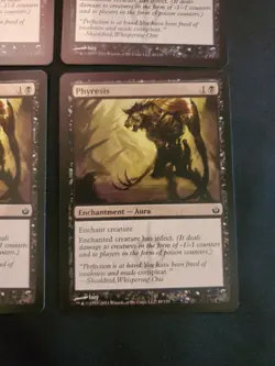 4x PHYRESIS MIRRODIN BESIEGED MAGIC THE GATHERING MTG Tcg Playset X4 4 - Image 4