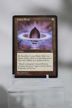 Lotus Petal - Tempest (1997) - MTG Magic the Gathering - MP - Image 1