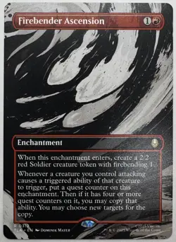 Firebender Ascension (Borderless) Avatar: The Last Airbender Regular - Image 1