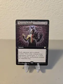 MTG Phyresis Outbreak Extended Art LP Commander Phyrexia All Will Be One - Image 1