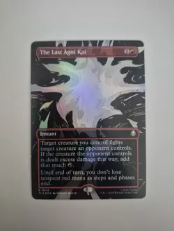 The Last Agni Kai - FOIL BORDERLESS - Avatar: The Last Airbender - MTG 314 - Image 1