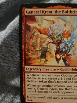 General Kreat, the Boltbringer (Anime) Foundations Jumpstart Regular - Image 2