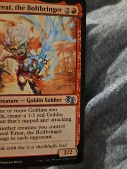 General Kreat, the Boltbringer (Anime) Foundations Jumpstart Regular - Image 3