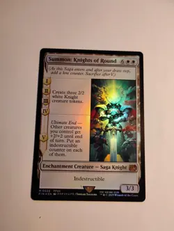 Final Fantasy Magic: The Gathering Summon: Knights of Round Foil - Image 1