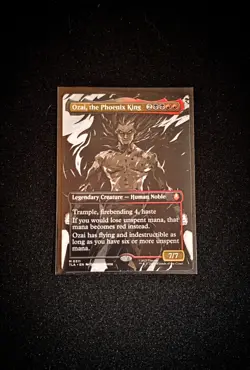 WOTC Avatar: The Last Airbender Ozai Phoenix King (0311) (Borderless) (MR) NM - Image 1