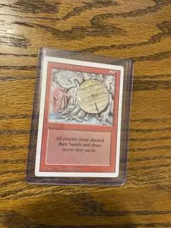 Wheel of Fortune Revised Edition Regular CEDH Commander Rare Oop Red - Image 1