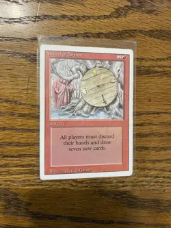 Wheel of Fortune Revised Edition Regular CEDH Commander Rare Oop Red - Image 3