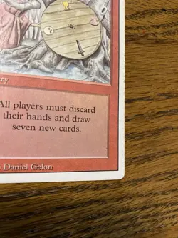 Wheel of Fortune Revised Edition Regular CEDH Commander Rare Oop Red - Image 5