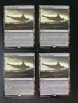 MTG- Castle Locthwain x4 - Throne of Eldraine - Image 1