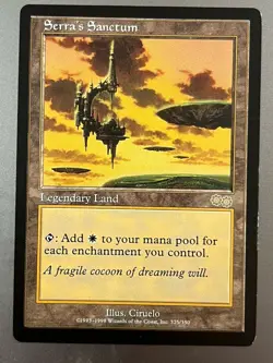 Magic: The Gathering MTG Serra’s Sanctum Urza’s Saga - Image 1