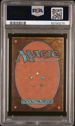 MTG Lotr Witch-King of Angmar #0423 Mythic Borderless Regular Misholder PSA 6 - Image 2