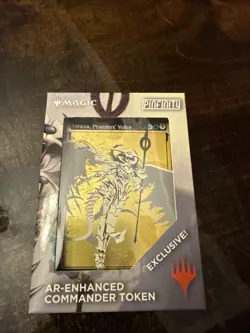 MTG EDH Atraxa, Praetors' Voice - Pinfinity AR Enhanced Commander Token - Image 1