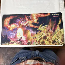Pokemon Trading Card Game Charizard VMAX Non- Slip Play Mat - Image 1