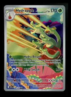 Hydrapple 188/182 Destined Rivals 2025 Holo Rare IR Pokemon Card TCG - Image 1
