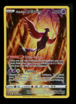 #4 Galarian Articuno SWSH282 Black Star Promo 2023 Holo Rare IR Pokemon Card TCG - Image 1