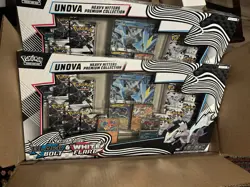Pokemon Unova Heavy Hitters Premium Collection 2 Pack Costco New Sealed - Image 3