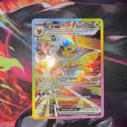 Jolteon ex 153/131 Sv Prismatic Evolutions Holo Pokemon SIR Card NM - Image 1